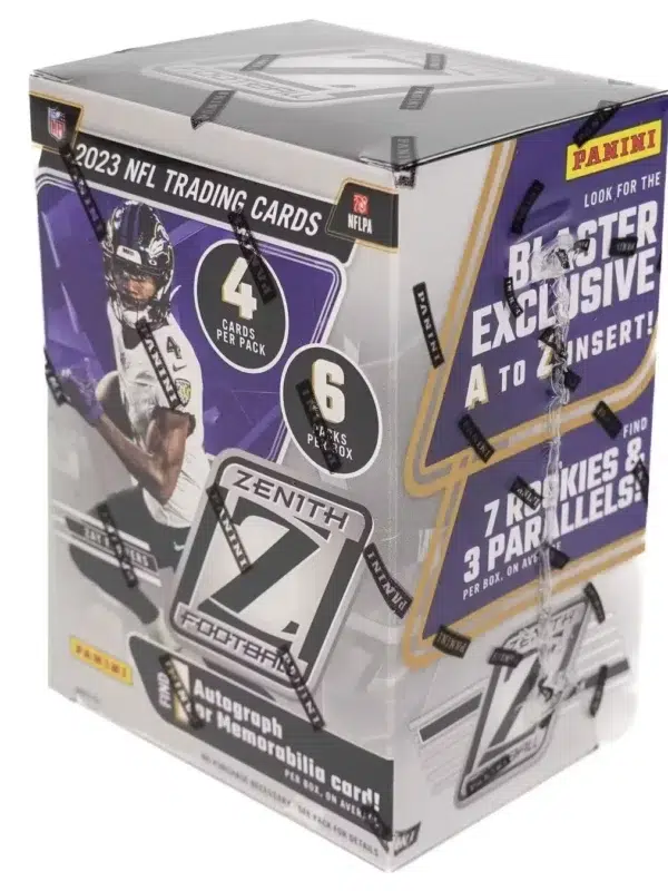 2023 Panini Zenith Football NFL Blaster Box - Sealed - supplier