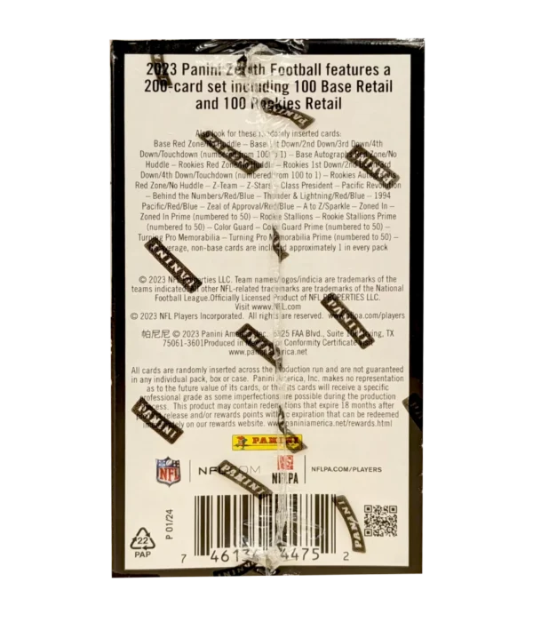 2023 Panini Zenith Football NFL Blaster Box - Sealed - supplier2