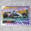 2023 Pierre Gasly #54 Topps Chrome F1 Purple Checker Flag Refractor SN#79 - front
