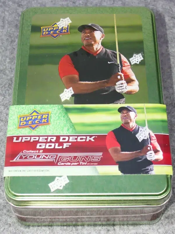 2024 Upper Deck Golf Tin - Sealed - front