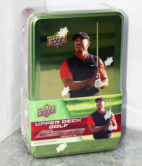 2024 Upper Deck Golf Tin - Sealed - stand