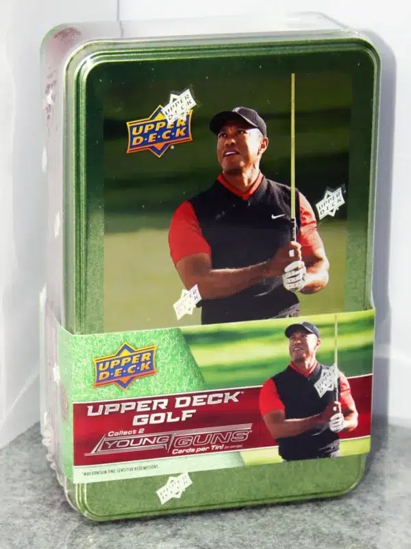 2024 Upper Deck Golf Tin - Sealed - stand