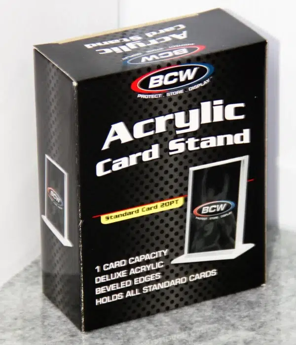 BCW Acrylic Card Stand - Vertical - stand