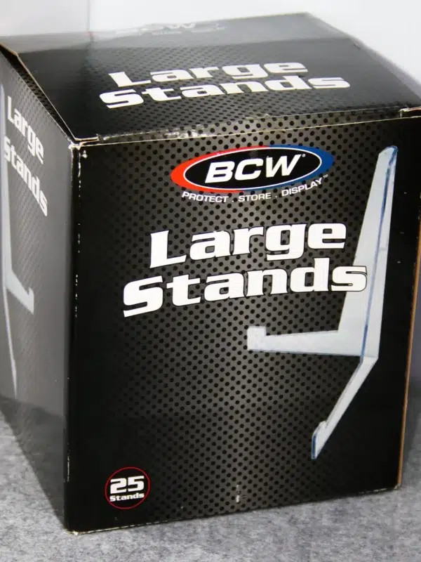 BCW Card Holders Large Stands - box