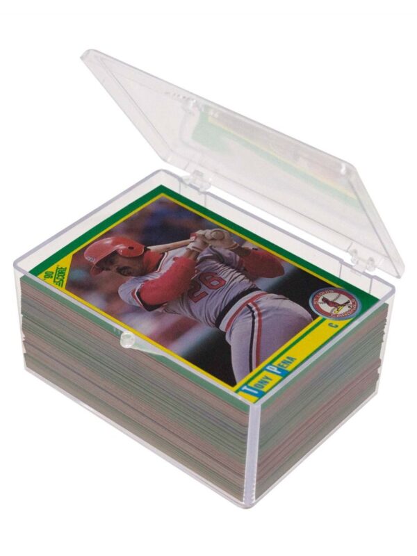 BCW Hinged Trading Card Box - 100 Count - supplier2