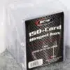 BCW Hinged Trading Card Box - 150 Count - stand