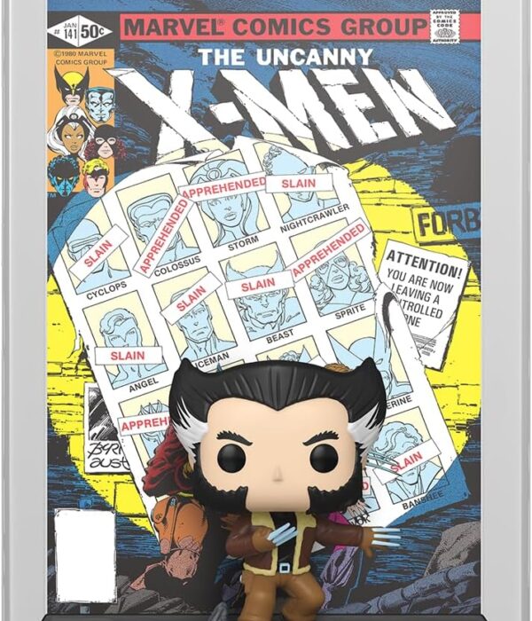 Funko POP! Comic Cover Wolverine #50 Marvel X-Men Days of Future Past + Vinyl Figure - box