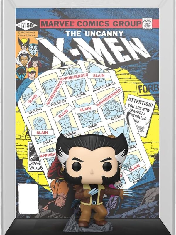 Funko POP! Comic Cover Wolverine #50 Marvel X-Men Days of Future Past + Vinyl Figure - box