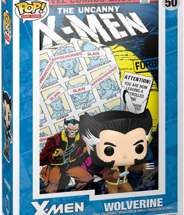 Funko POP! Comic Cover Wolverine #50 Marvel X-Men Days of Future Past + Vinyl Figure - front