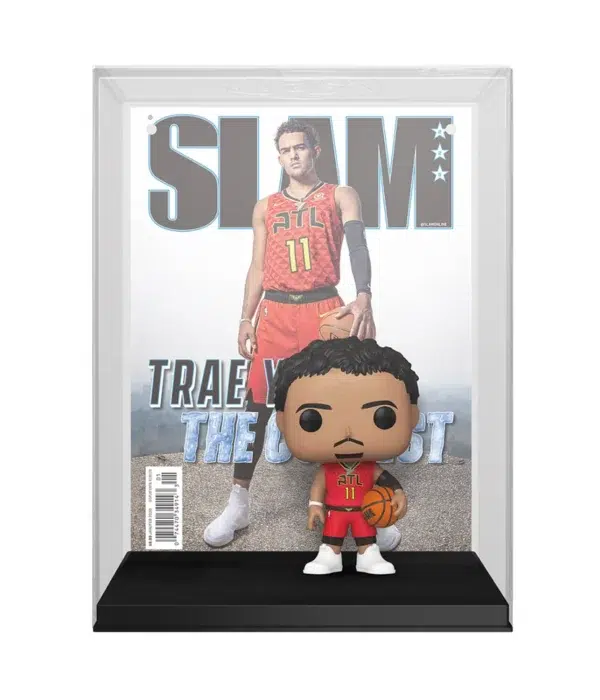 Funko POP! Trae Young #18 Atlanta Hawks NBA Slam Magazine Cover + Vinyl Figure - box