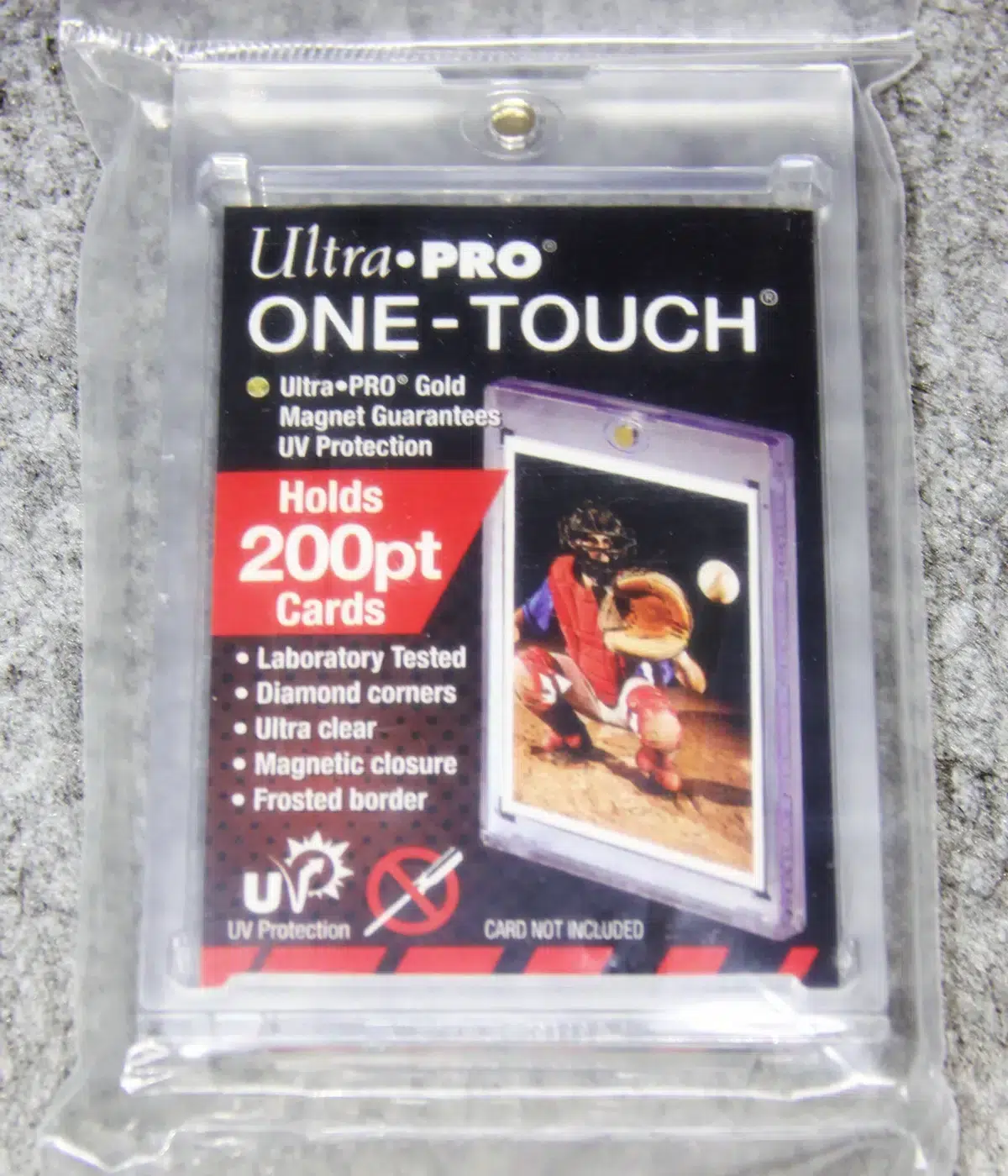 Ultra Pro 35PT One Touch Magnetic Card Holders – 50 Pack, Clear Acrylic, UV Protection