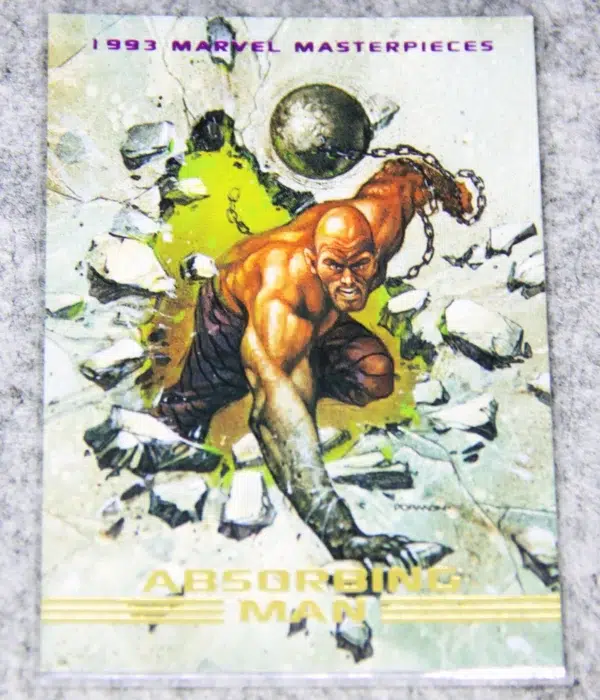 1993 Absorbing Man #58 SkyBox Marvel Masterpieces - front