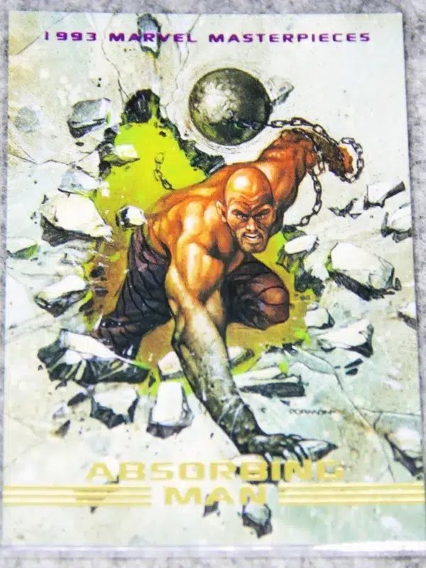 1993 Absorbing Man #58 SkyBox Marvel Masterpieces - front