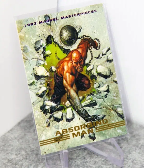 1993 Absorbing Man #58 SkyBox Marvel Masterpieces - stand