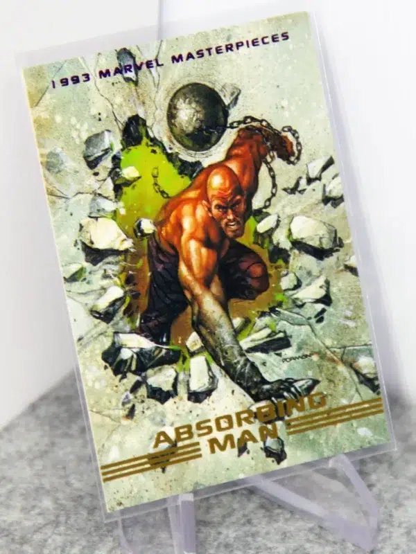 1993 Absorbing Man #58 SkyBox Marvel Masterpieces - stand