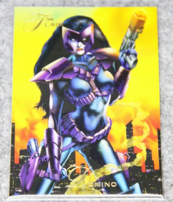 1994 Domino #146 Fleer Marvel Flair '94 X-Force Mutant Genesis - front