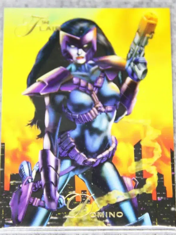 1994 Domino #146 Fleer Marvel Flair '94 X-Force Mutant Genesis - front