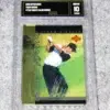 2001 Tiger Woods #TT13 Upper Deck Tiger's Tales Rookie GMA 10 GEM MT - front