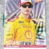 2016 Joey Logano #31 Panini Nascar Black Friday Angular Laser Foil SN#28 - front