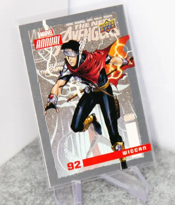 2016 Wiccan #92 Upper Deck Marvel Annual The New Avengers - stand