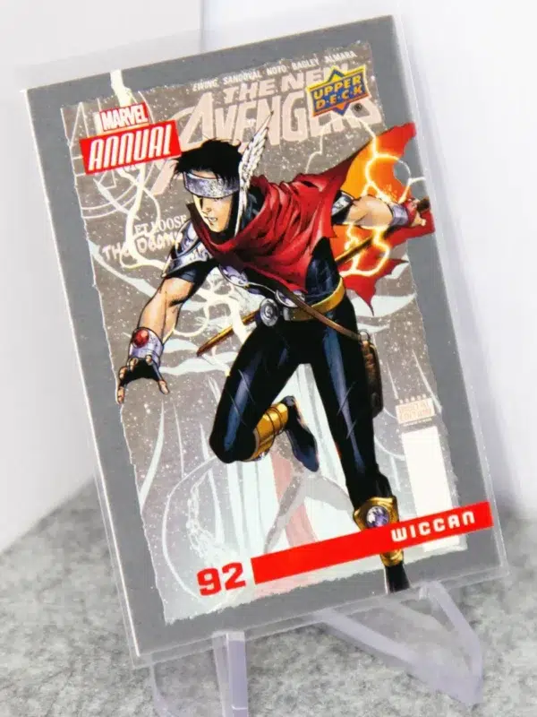 2016 Wiccan #92 Upper Deck Marvel Annual The New Avengers - stand