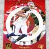 2017 Mike Evans #6 Panini Donruss Top Targets Holo SN#12 - front