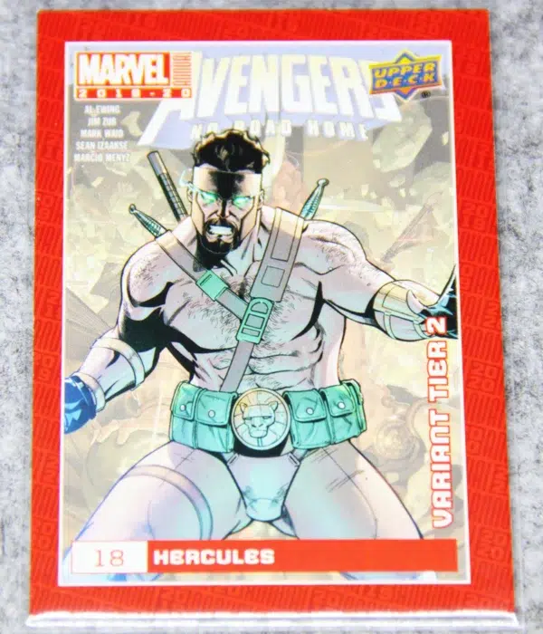 2019-20 Hercules #18 Upper Deck Marvel Annual Cover Variant Tier Two - front