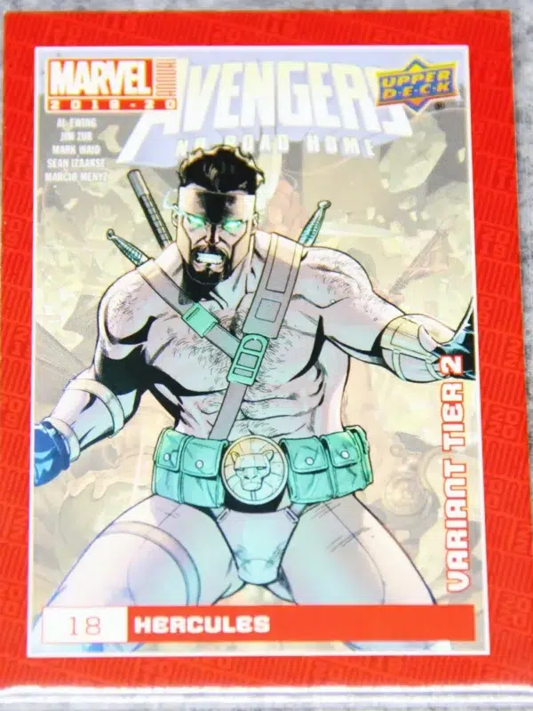 2019-20 Hercules #18 Upper Deck Marvel Annual Cover Variant Tier Two - front