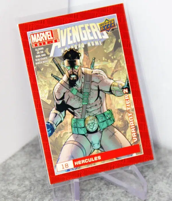 2019-20 Hercules #18 Upper Deck Marvel Annual Cover Variant Tier Two - stand