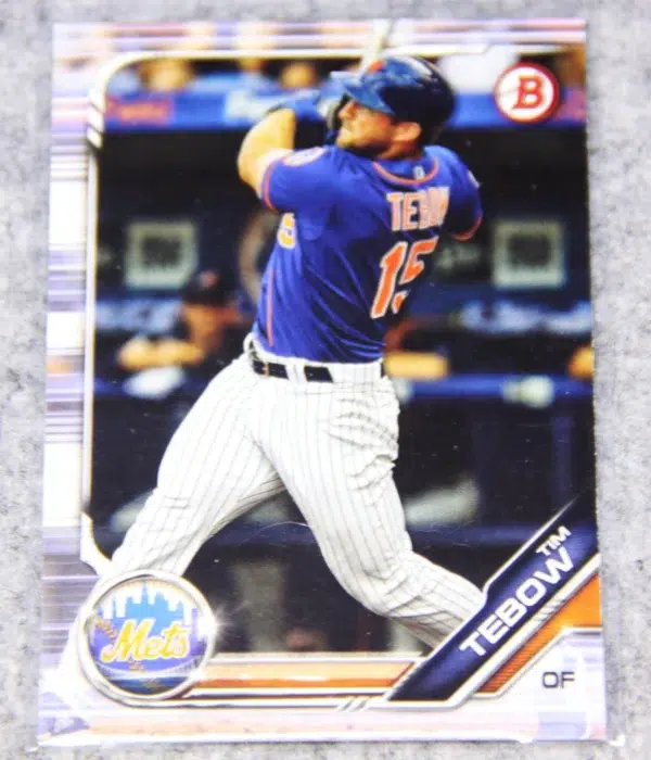 2019 Tim Tebow #BD-92 Topps Bowman Bowman Draft RC - front