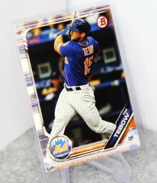 2019 Tim Tebow #BD-92 Topps Bowman Bowman Draft RC - stand