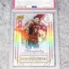 2021-22 Robert Lewandowski #CC-RL Topps Stadium Club Chrome Championship Contributions Gold SN#20 PSA 10 - front