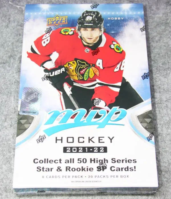 2021-22 Upper Deck MVP Hockey NHL Hobby Box - Sealed - front