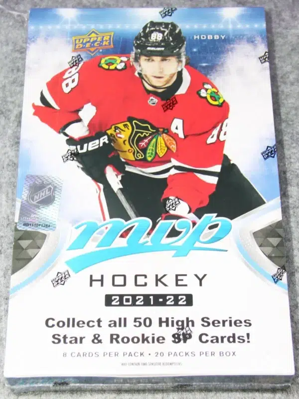 2021-22 Upper Deck MVP Hockey NHL Hobby Box - Sealed - front