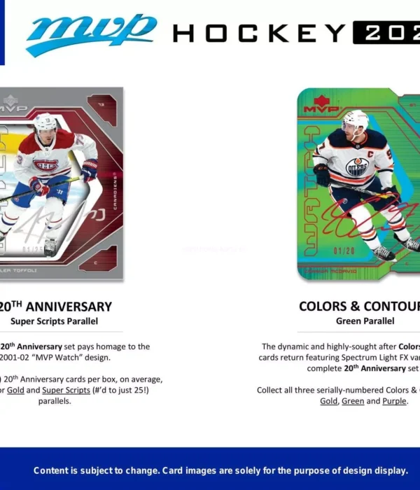 2021-22 Upper Deck MVP Hockey NHL Hobby Box - Sealed - supplier5