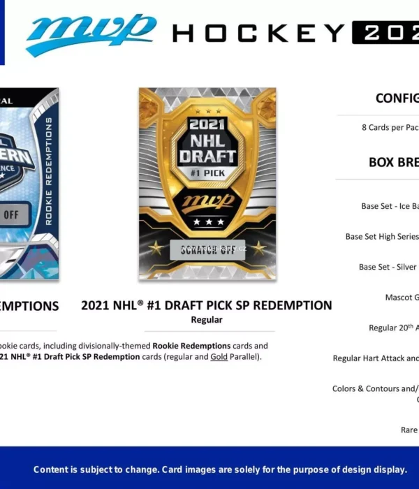 2021-22 Upper Deck MVP Hockey NHL Hobby Box - Sealed - supplier6