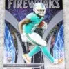 2021 Jaylen Waddle #F-5 Panini Prizm Fireworks RC - front