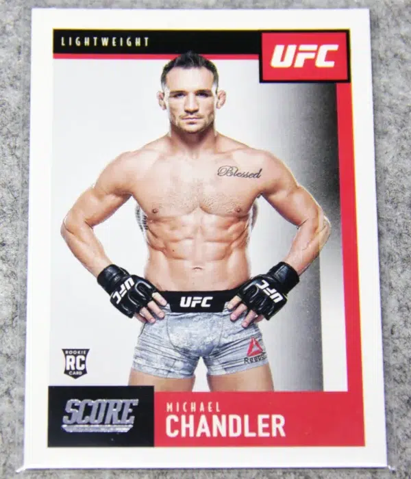 2021 Michael Chandler #100 Panini Chronicles Score RC - front