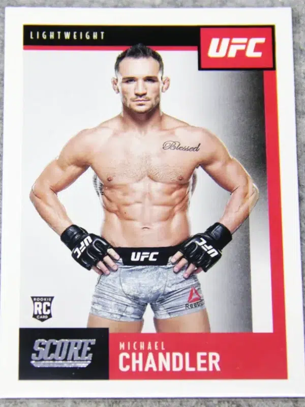 2021 Michael Chandler #100 Panini Chronicles Score RC - front