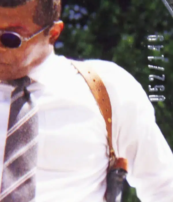 2021 Samuel L. Jackson as Nick Fury #87 Upper Deck Marvel Captain Marvel Black Diamond SN#52 - detail