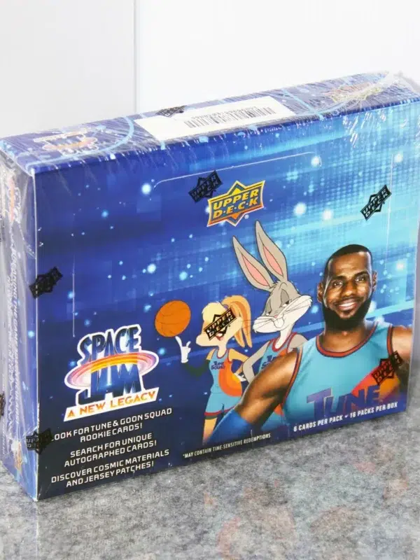 2021 Upper Deck Space Jam 2 A New Legacy Hobby Box - Sealed - stand