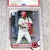 2022 Elly De La Cruz #BCP-50 Topps Bowman Chrome Prospects 1st Bowman RC PSA 9 MINT - front