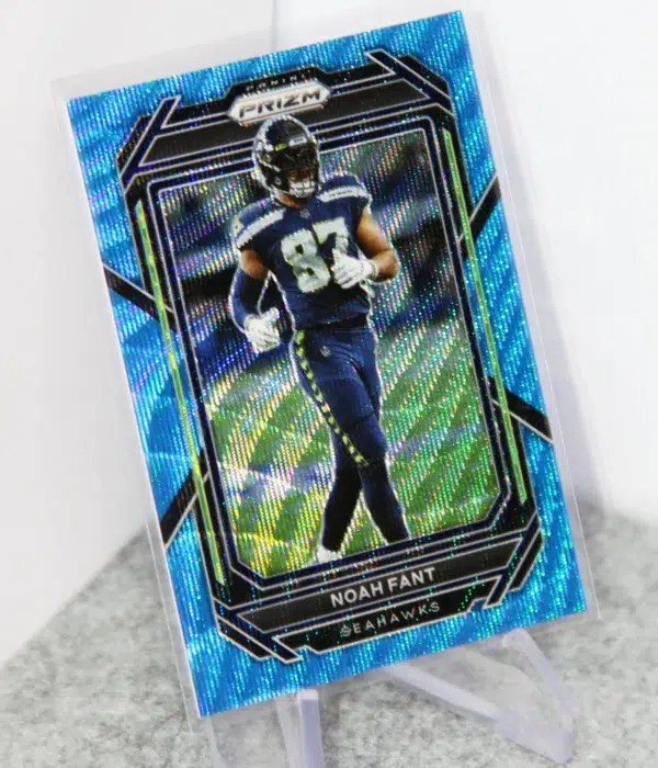 2022 Noah Fant #258 Panini Prizm Blue Wave Prizm SN#98 - stand