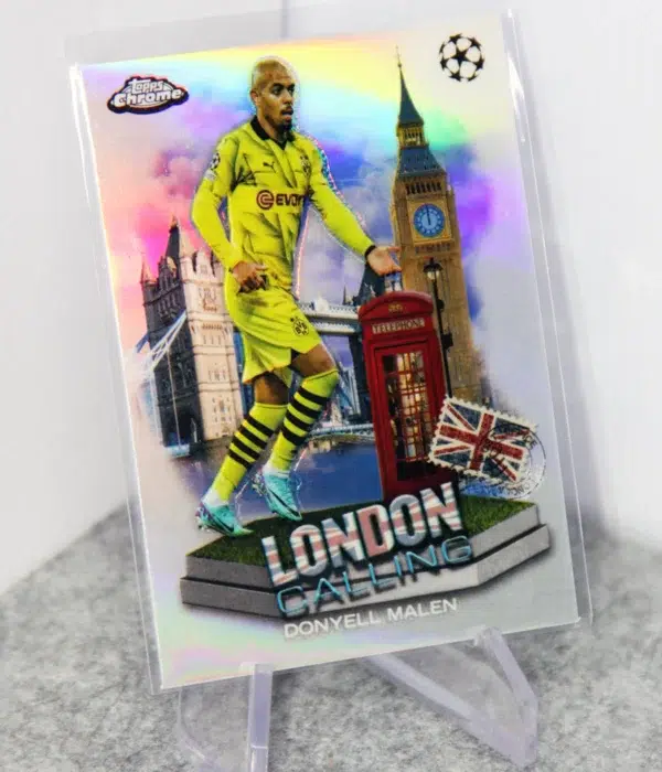 2023-24 Donyell Malen #LC-3 Topps Chrome UEFA Champions League London Calling - stand