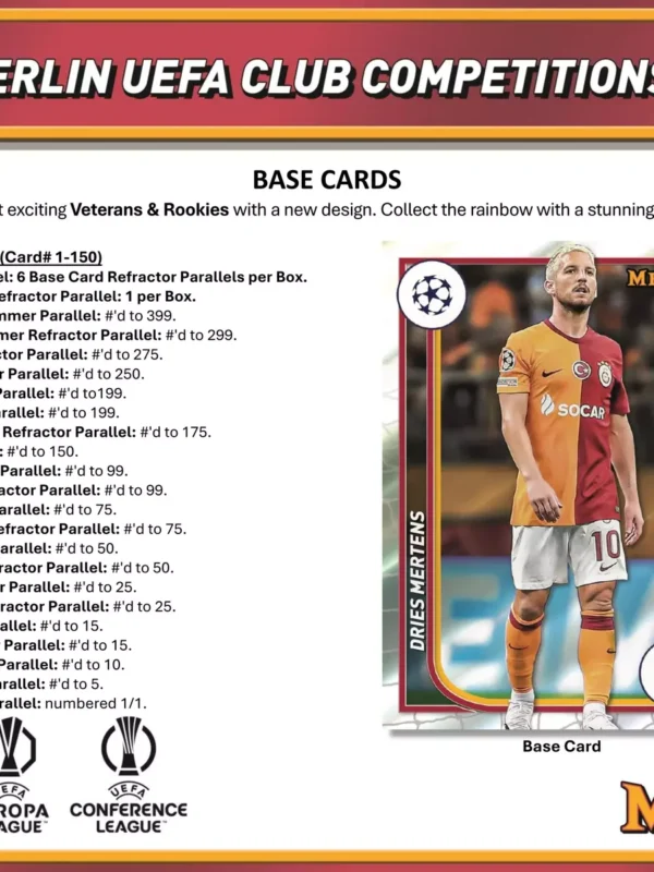 2023-24 Topps Chrome Merlin UEFA Club Competitions Soccer Hobby Box - Sealed - supplier2