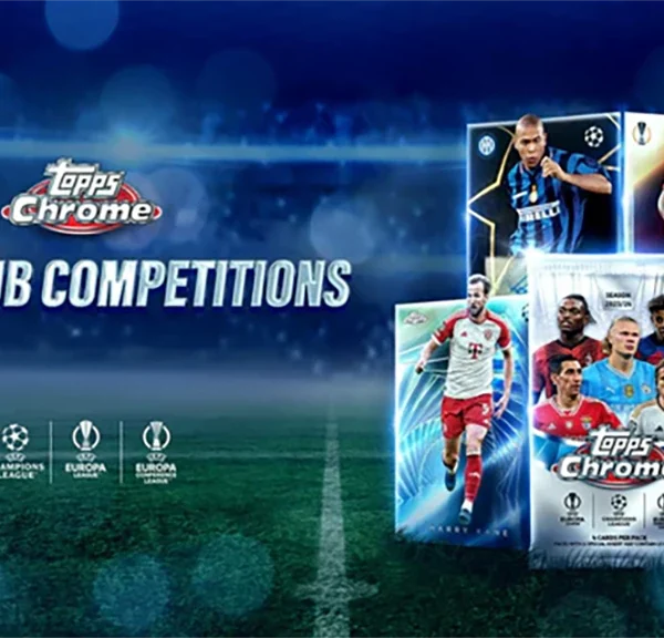 2023-24 Topps UEFA Chrome Club Competitions Value Box - Sealed - supplier2