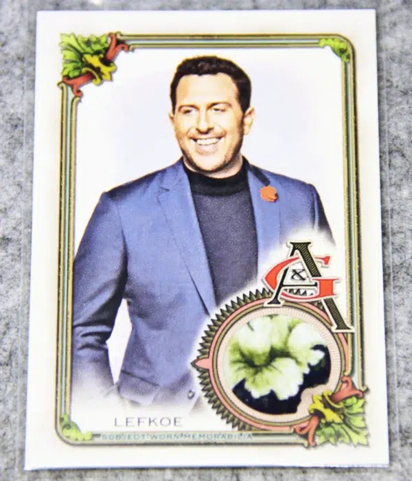 2023 Adam Lefkoe #AGRA-AL Topps Allen & Ginter Worn Memorabilia Relic - front