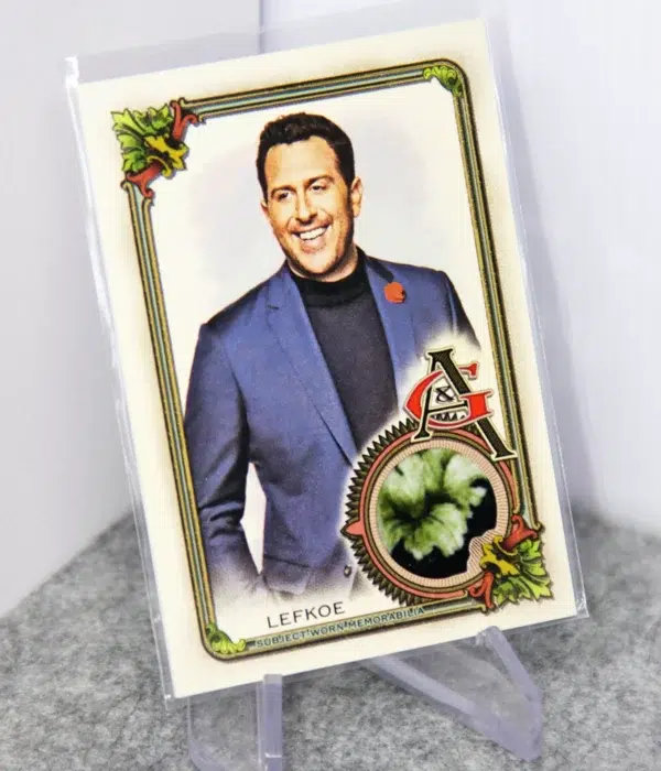 2023 Adam Lefkoe #AGRA-AL Topps Allen & Ginter Worn Memorabilia Relic - stand