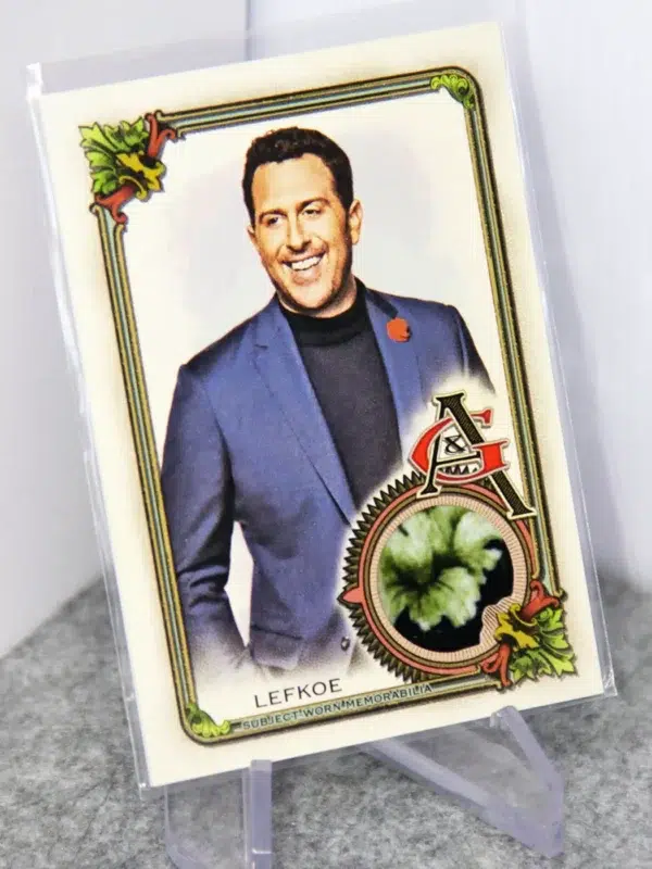 2023 Adam Lefkoe #AGRA-AL Topps Allen & Ginter Worn Memorabilia Relic - stand