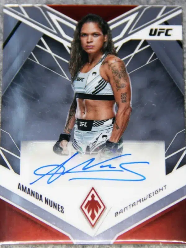 2023 Amanda Nunes #PX-ANS Panini Chronicles Phoenix UFC Autograph - front